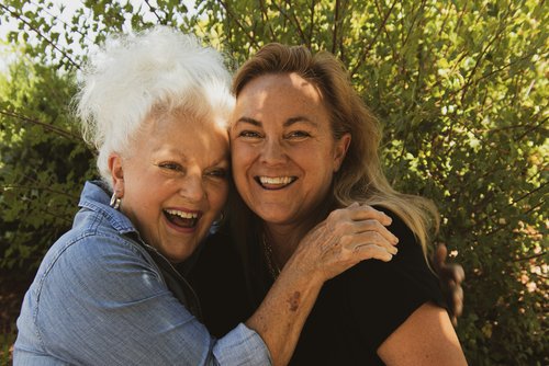mother and daughter